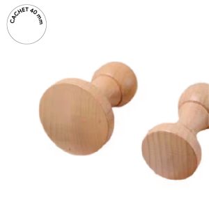 Cachet en Bois Rond 40 mm – Support Seul